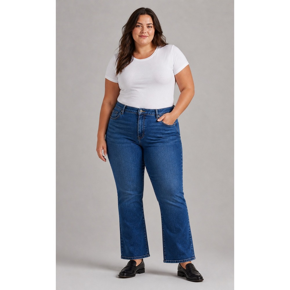 Levi's Perfectly Slimming 512 Bootcut Jeans Womens 18S Cotton High Waist